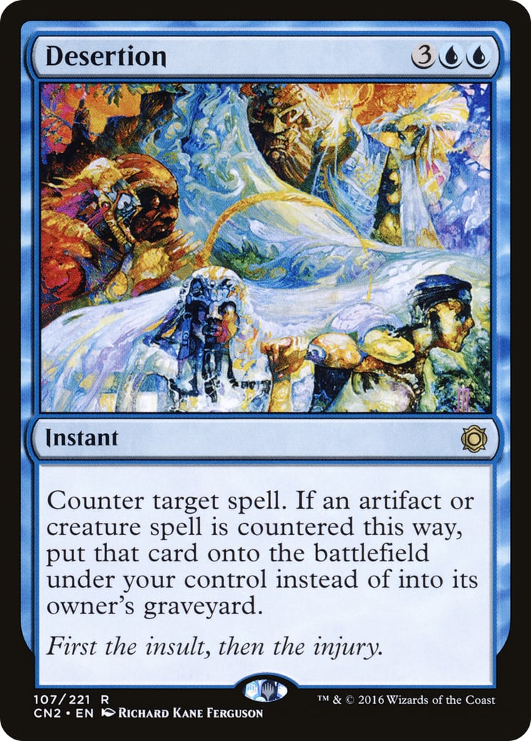 Desertion – Conspiracy: Take the Crown 107 – Magic: The Gathering single card | Lichcards Hoofdafbeelding