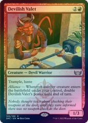 Devilish Valet (Foil) (SNC)