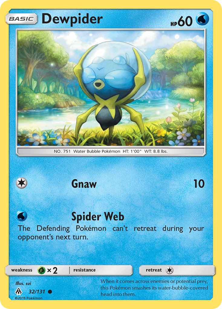 Dewpider – Forbidden Light 32 – Pokémon TCG single card | Lichcards Hauptbild