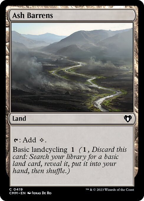 Ash Barrens – Commander Masters (CMM-419) Magic: The Gathering card | LC-REM-20260804-15376452485452-df0693ae-55f9-4864-b5db-383715a04d21 Hauptbild