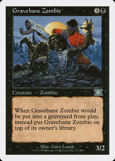 Gravebane Zombie – Classic Sixth Edition (6ED-133) Magic: The Gathering card | LC-REM-20260804-15521970618700-df21b384-6073-477e-bd95-fc94ca2f2f2c