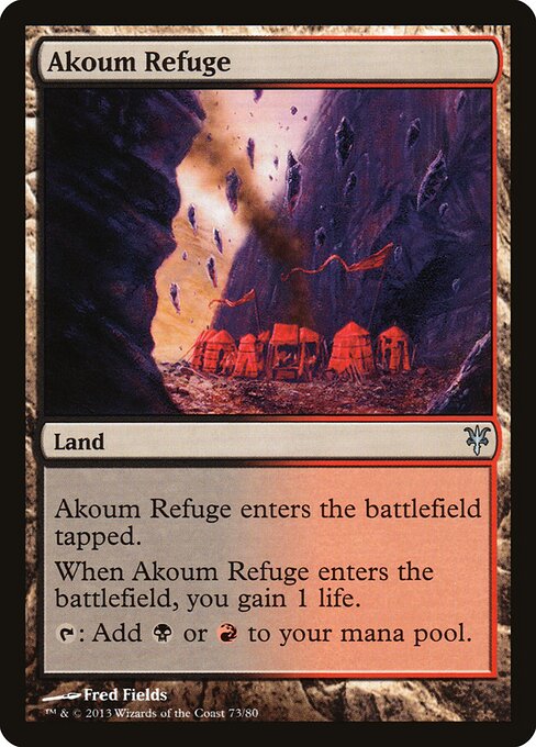 Akoum Refuge – Duel Decks: Sorin vs. Tibalt (DDK-73) Magic: The Gathering card | LC-REM-20260804-15909418434892-df319dcb-419d-4588-9c8a-fe82973b704a Imagen principal del producto