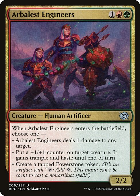 Arbalest Engineers – The Brothers' War (BRO-206) Magic: The Gathering card Image principale du produit