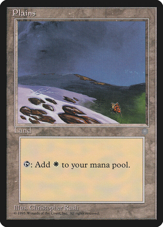 Magic-kaart Plains ICE-365 uit Ice Age (Land)