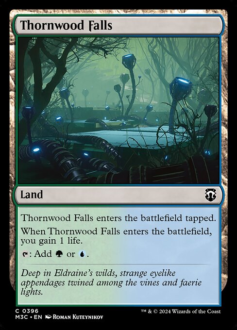 Thornwood Falls – Modern Horizons 3 Commander (M3C-396) Magic: The Gathering card | LC-REM-20260804-15573260075340-df41b4c8-eb2f-494d-9627-6e2fd2d4fb11 Immagine principale del prodotto