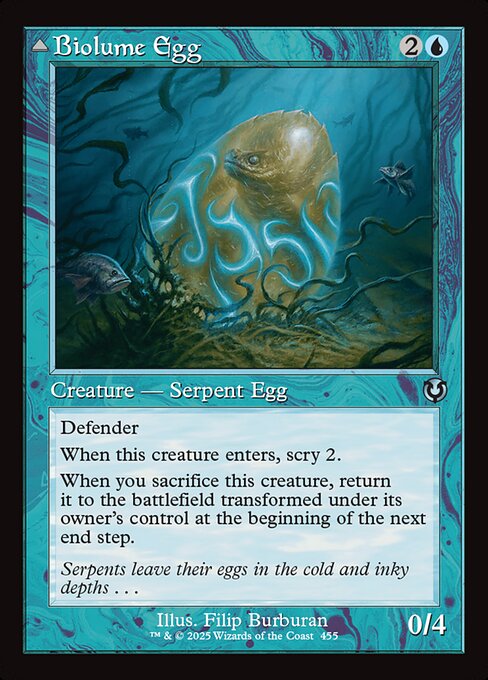 Biolume Egg // Biolume Serpent – Innistrad Remastered (INR-455) Magic: The Gathering card | LC-REM-20260804-15582973428044-df902fec-2b36-4980-b529-f8dfa07ddfdd