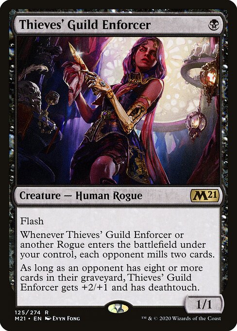 Thieves' Guild Enforcer – Core Set 2021 (M21-125) Magic: The Gathering card | LC-REM-20260804-15150840021324-df99f770-2c39-4025-a8a2-a5890f61eb53