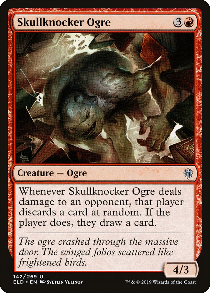 Skullknocker Ogre - Throne of Eldraine (Uncommon) [ELD-142] Imagen principal del producto