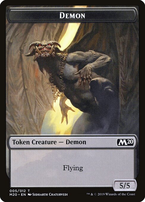 Demon – Core Set 2020 Tokens (TM20-5) Magic: The Gathering card | LC-REM-20260804-15451307278668-dfb61889-9bc6-426d-8ce5-7b1c0e6e959b Hauptbild