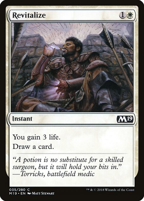 Revitalize – Core 2019 (M19-35) Magic: The Gathering card