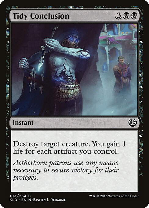 Tidy Conclusion – Kaladesh (KLD-103) Magic: The Gathering card | LC-REM-20260804-15151107735884-dfcf6849-4fac-41b9-8e70-dc77c4562a42