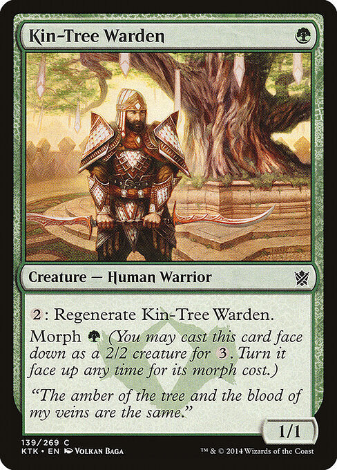 Kin-Tree Warden – Khans of Tarkir (KTK-139) Magic: The Gathering card | LC-REM-20260804-15151291466060-dfddafbc-590b-4610-894a-b91335a60528