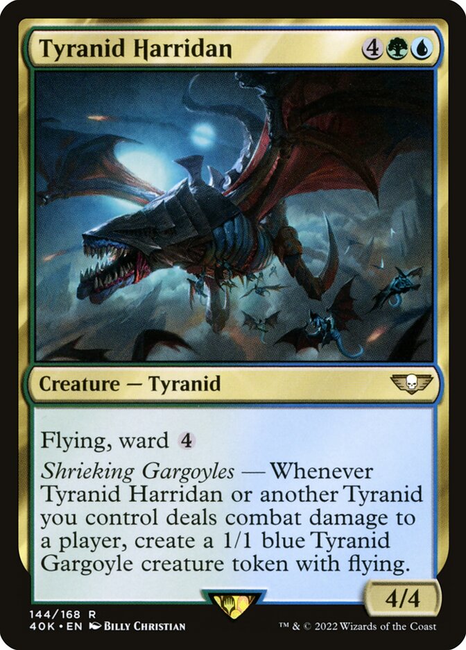 Tyranid Harridan - Universes Beyond: Warhammer 40,000 (Rare) [40K-144] Hoofdafbeelding