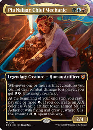 Magic Aetherdrift Commander Deck Living Energy - tweede commander-kaart Pia Nalaar, Chief Mechanic (borderless)