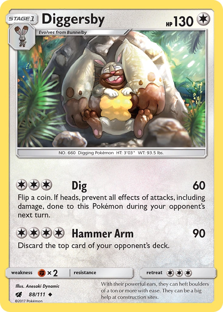 Diggersby – Crimson Invasion 88 – Pokémon TCG single card | Lichcards