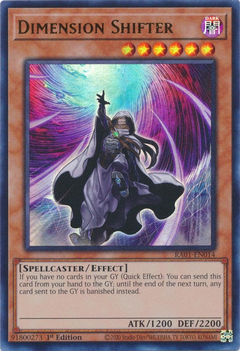 Dimension Shifter (UR) - RA01-EN014 - Ultra Rare - 1st Edition