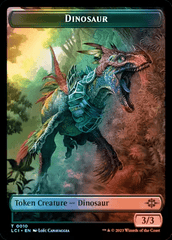 Dinosaur // Dinosaur Egg - Extended Art (Foil) (LCI)