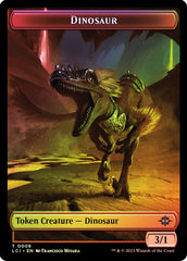 Dinosaur // Gnome - Extended Art (Foil) (LCI)