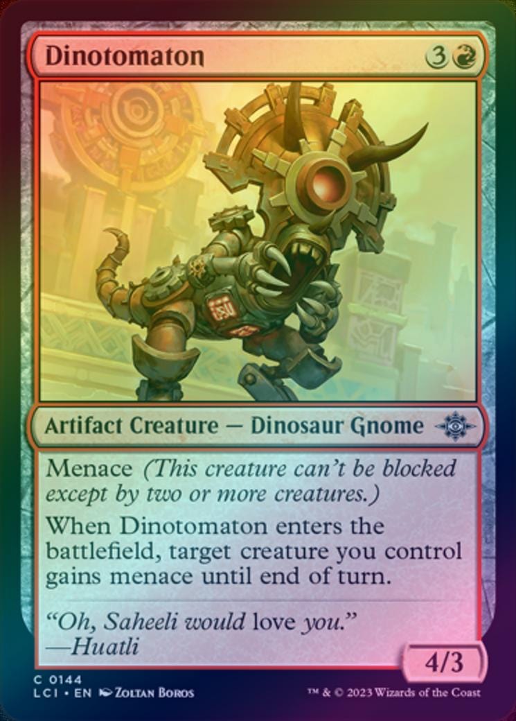 Dinotomaton (Foil) (LCI)