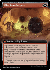 Dire Flail // Dire Blunderbuss - Extended Art (LCI)