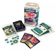 Disney Lorcana Archazia's Island Starter Deck Jafar & Iago - inhoud: deck, boosterpakje, tokens en speluitleg