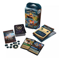 Disney Lorcana Azurite Sea Starter Deck Go Go Tomago & Gadget Hackwrench - inhoud: deck, boosterpakje, tokens en speluitleg