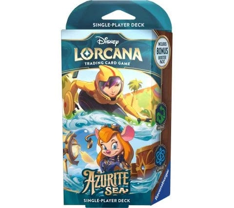 Disney Lorcana - Azurite Sea Starter Deck Go Go Tomago & Gadget Hackwrench 4050368984180 Hover Image