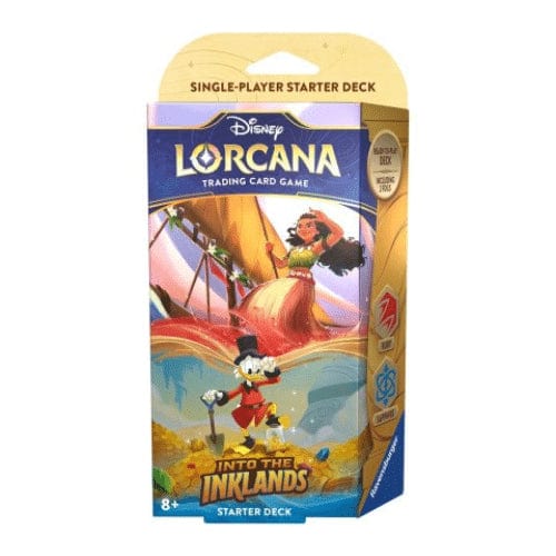 Disney Lorcana - Into the Inklands - Moana & Scrooge McDuck Starter Deck 4050368982780 Image principale du produit