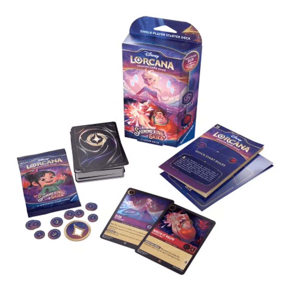 Disney Lorcana - Shimmering Skies - Elsa & Ralph Starter Deck 4050368983862