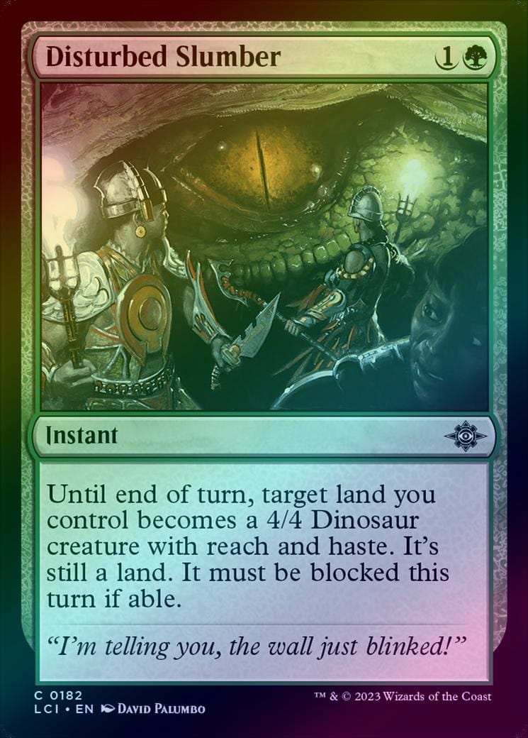 Disturbed Slumber (Foil) (LCI)