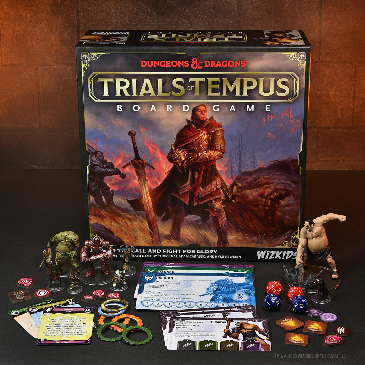 Trials of Tempus Premium Edition – spelonderdelen en voorgeschilderde miniaturen