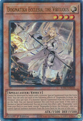 Dogmatika Ecclesia, the Virtuous (PUR) - RA01-EN020 - Prismatic Ultimate Rare - 1st Edition