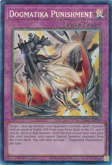 Dogmatika Punishment (PCR) - RA01-EN076 - Prismatic Collector's Rare - 1st Edition