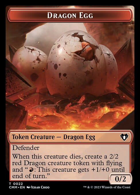 Dragon Egg // Spirit Token (TCMM)