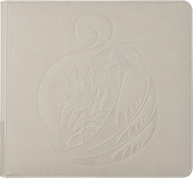 Dragon Shield: Card Codex Zipster 12-Pocket Binder (Ashen White) Hover Image