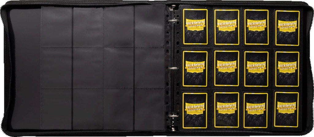 Dragon Shield: Card Codex Zipster 12-Pocket Binder (Ashen White)