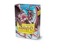 Dragon Shield Matte Pink sleeves voor Japans formaat, verpakking van 60 stuks