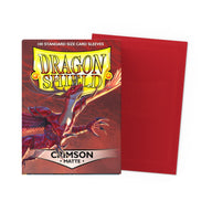 Dragon Shield Matte Crimson sleeves, doos met 100 stuks | Lichcards
