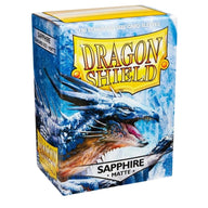 Bustine Dragon Shield Matte Sapphire – scatola da 100 bustine | Lichcards