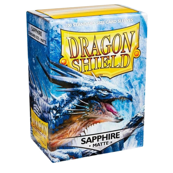 Bustine Dragon Shield Matte Sapphire – scatola da 100 bustine | Lichcards