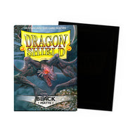 Dragon Shield Matte Sleeves zwart, doos met 100 sleeves | Lichcards