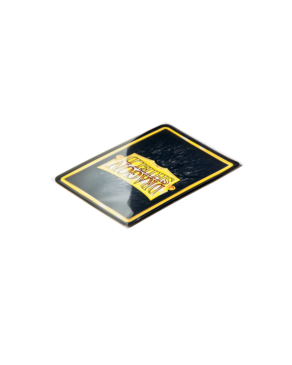Dragon Shield Perfect Fit Sealable Clear – funda interior cerrada con carta de ejemplo; carta no incluida