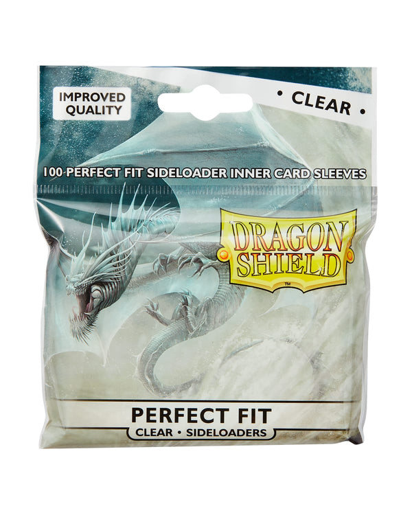 Fundas transparentes Dragon Shield Perfect Fit Sideloading – embalaje de 100 fundas | Lichcards