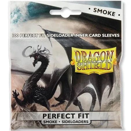 Dragon Shield Perfect Fit Sideloading Sleeves Smoke (100 stuks) 5706569131234 Hover Image