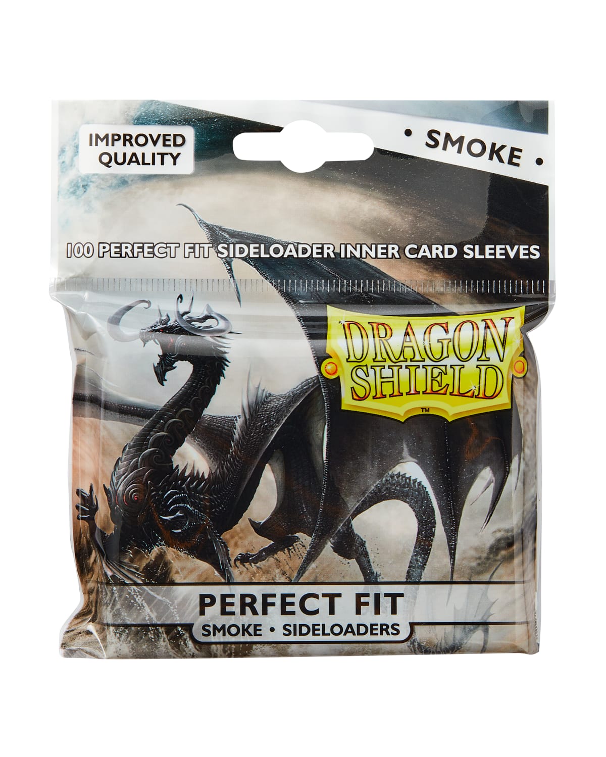 Dragon Shield Perfect Fit Sideloading Smoke, verpakking van 100 binnenhoezen - 5706569131234 | Lichcards Hauptbild