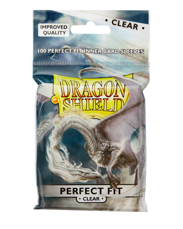 Dragon Shield Perfect Fit Sleeves Clear toploading – verpakking 100 stuks | Lichcards