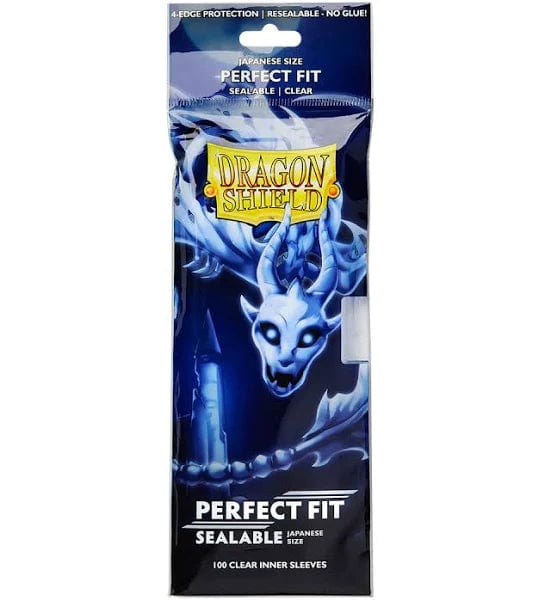 Dragon Shield Sleeves Japanese Perfect Fit Sealable Clear (100 stuks) 5706569132514 Hover Image