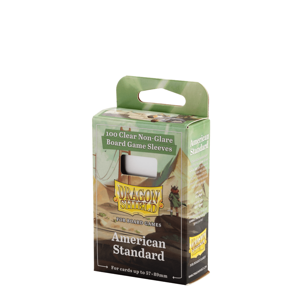 Dragonshield Board Game Non-glare American Standard Sleeves (100x) 5706569602031