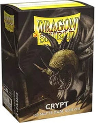 Dragonshield Box Sleeves Dual Matte Crypt (100 stuks) 5706569150525