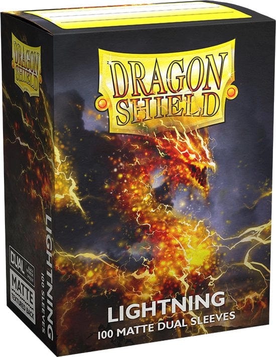 Dragonshield Box Sleeves Dual Matte Lightning (100 stuks) 5706569150471